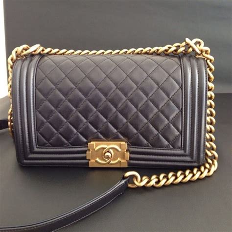 chanel boy bag gold hardware 2015|The Ultimate Bag Guide: The Chanel Boy Bag .